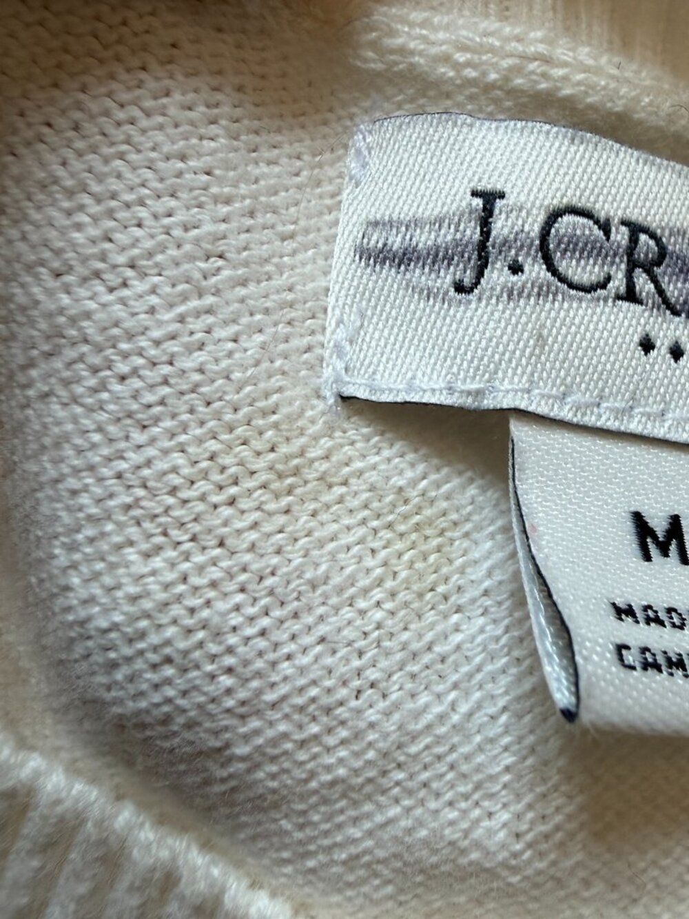 J. Crew Factory Puff-sleeve heart sweater • size medium • BL760 - Picture 10 of 11